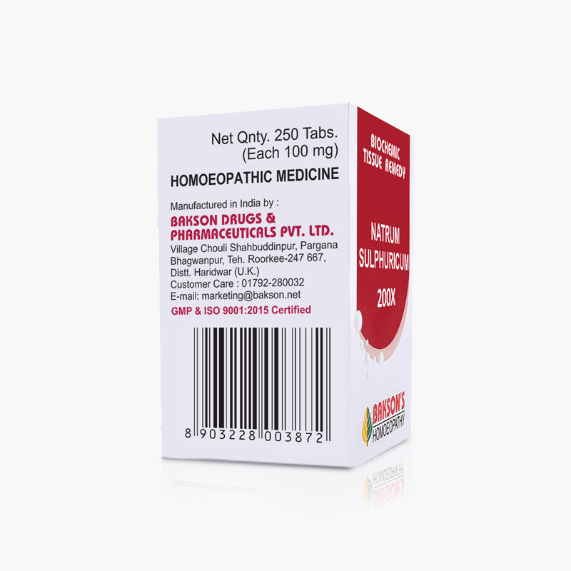 NATRUM SULPHURICUM-200X-250TAB