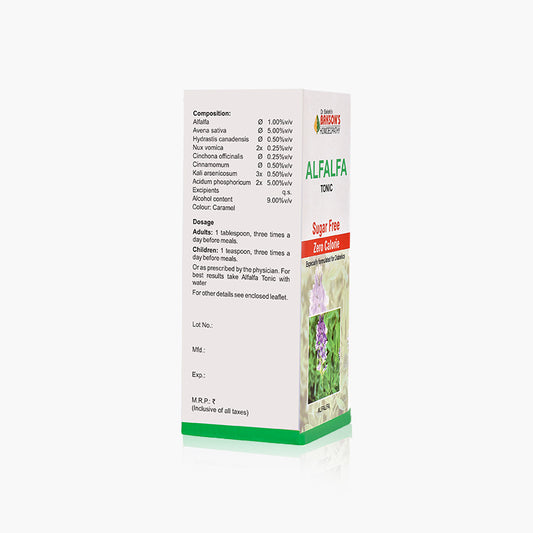 ALFALFA TONIC (SUGAR FREE)-115ML