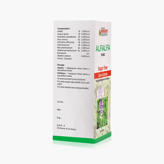ALFALFA TONIC (SUGAR FREE)-450ML