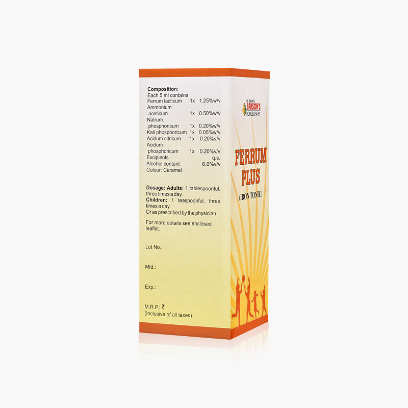FERRUM PLUS SYRUPS (IRON TONIC)