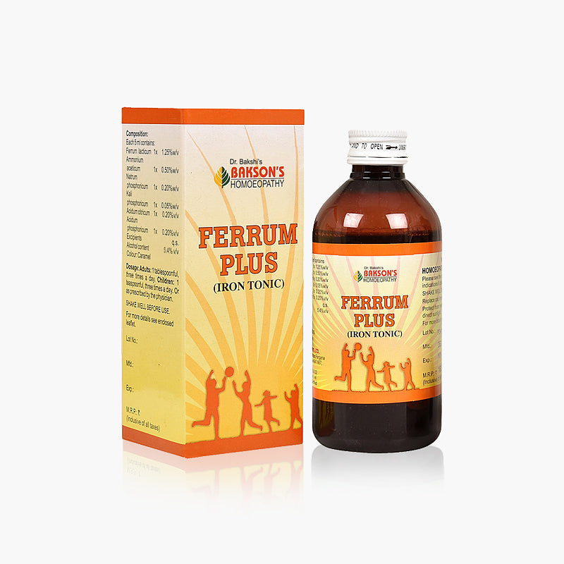 FERRUM PLUS SYRUPS (IRON TONIC)