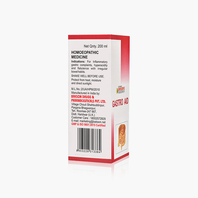 GASTRO AID SYRUP-200 ML