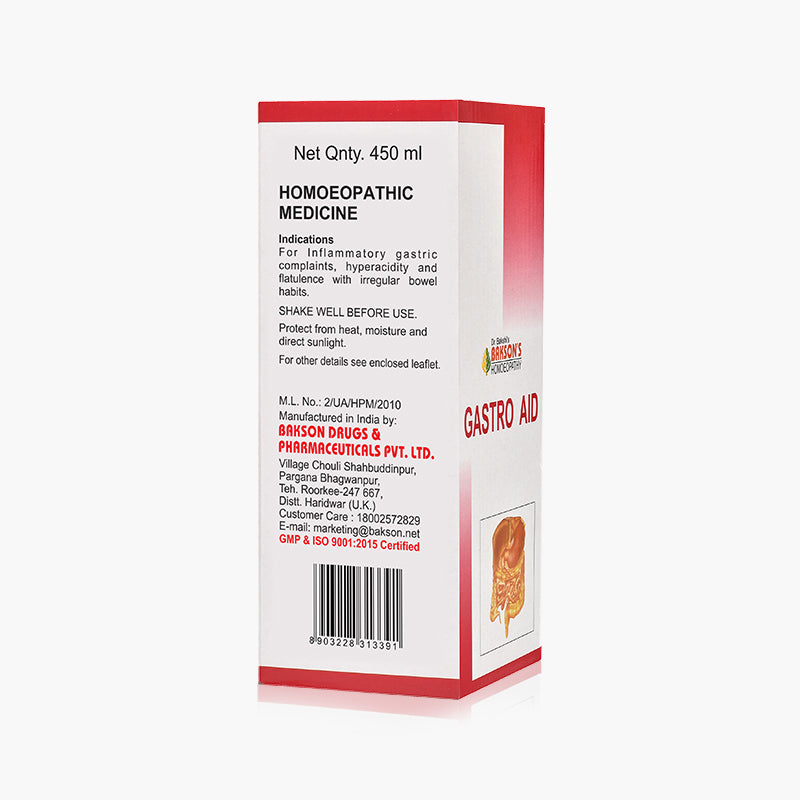 GASTRO AID SYRUP-450ML
