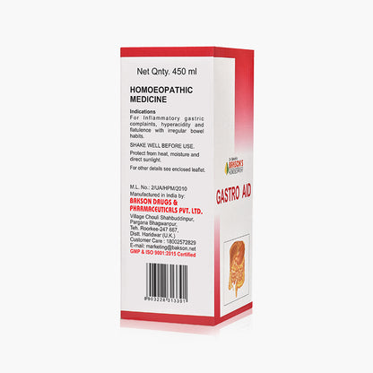 GASTRO AID SYRUP-450ML