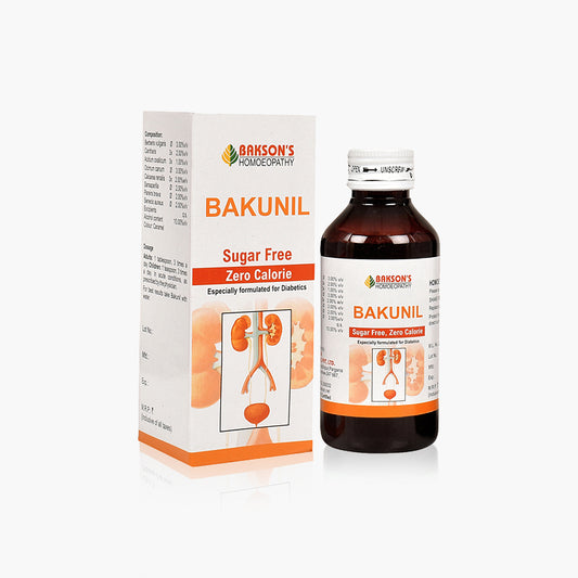 BAKUNIL SYRUP (SUGAR FREE)-115ML