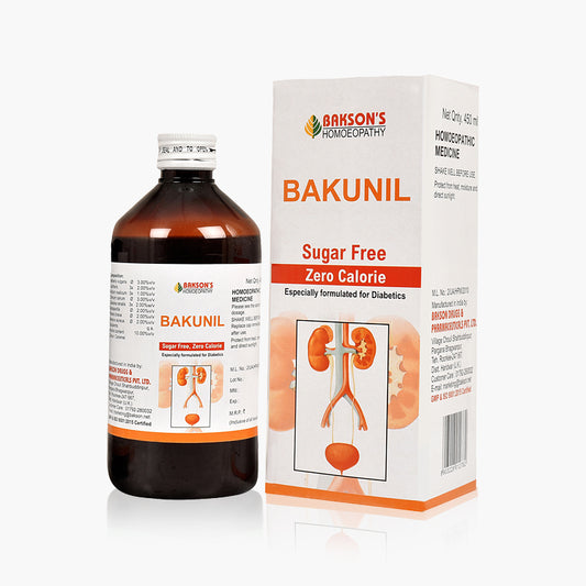 BAKUNIL SYRUP (SUGAR FREE)-450ML