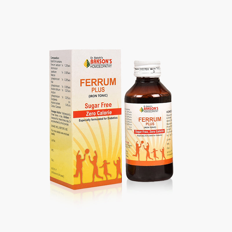 FERRUM PLUS (SUGAR FREE) – Buy Bakson