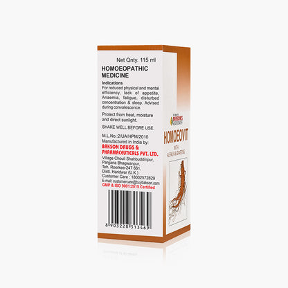 HOMOEOVIT SYRUP-115ML