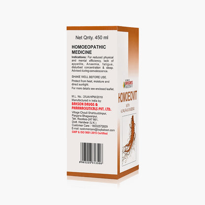 HOMOEOVIT SYRUP-450ML