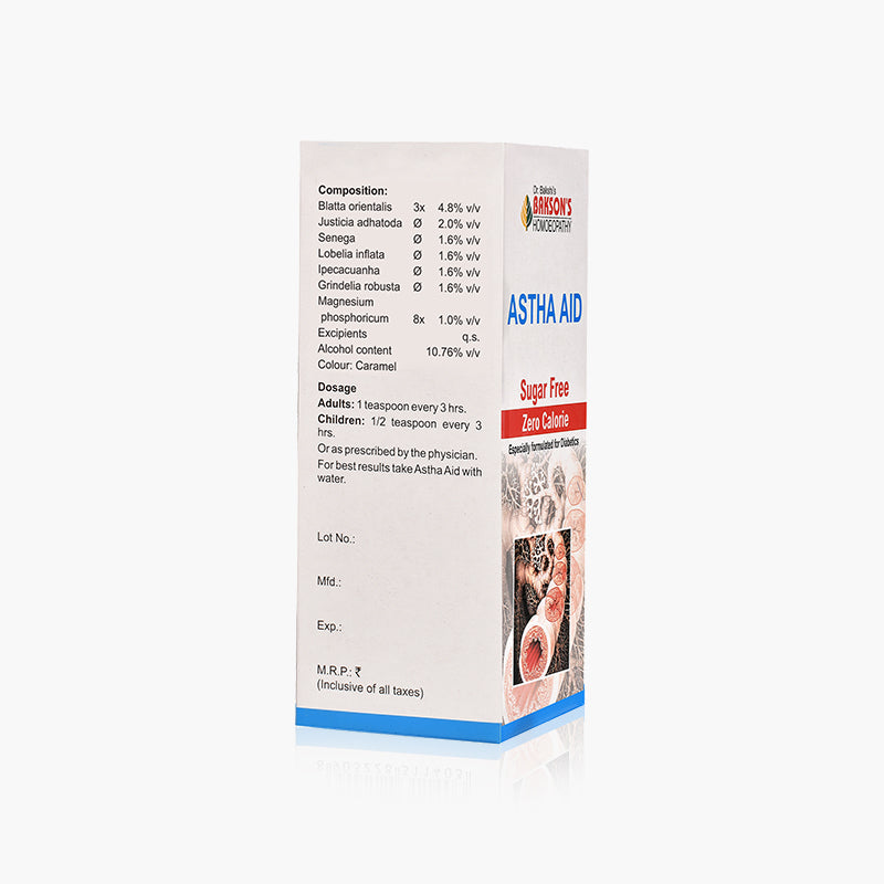 ASTHA AID SYRUP (SUGAR FREE)
