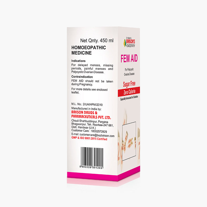 FEM AID SUGAR FREE-450 ML