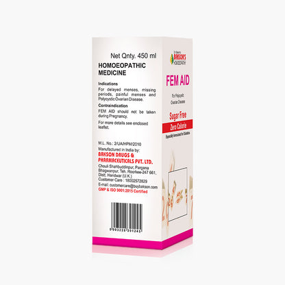 FEM AID SUGAR FREE-450 ML
