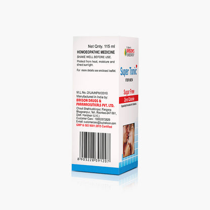 SUPER TONIC (SUGAR FREE)-115ML