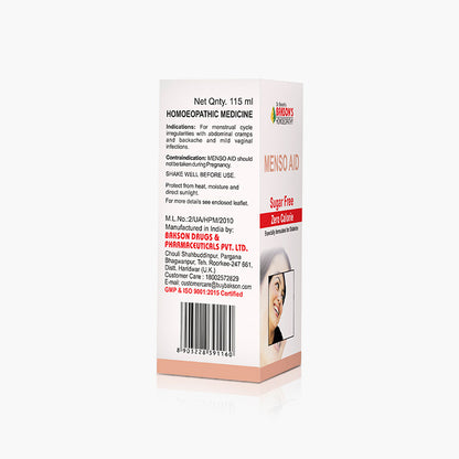 MENSO AID (SUGAR FREE)-115ML