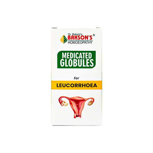 MEDICATED GLOBULES FOR LEUCORRHOEA - 20 GM