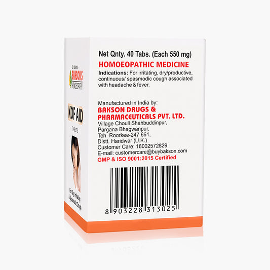 KOF AID TABLETS -40TABS
