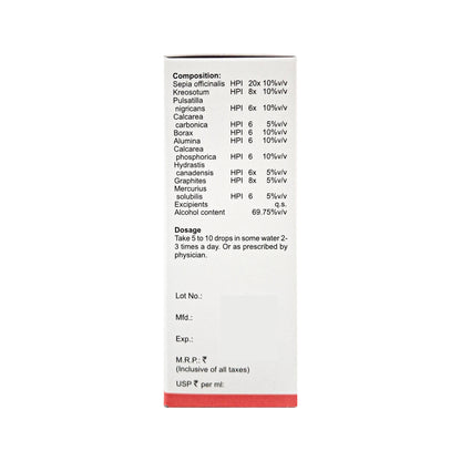 LEUCORRHOEA AID DROPS-30 ML