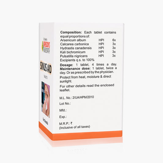 SINUS AID TABLETS -40TABS
